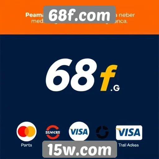 Avaliação das opções de pagamento disponíveis em 68f.com