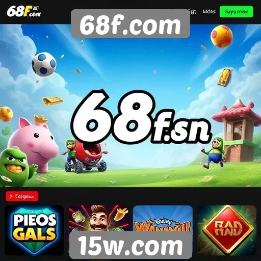 68f.com oferece ampla variedade de jogos online